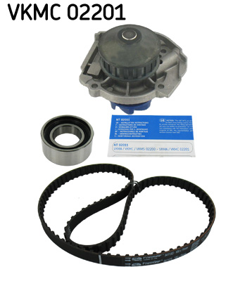 SKF Pompa wodna + zestaw paska rozrządu VKMC 02201