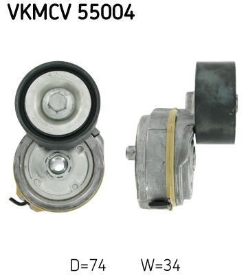 SKF Pingutusrull,soonrihm VKMCV 55004