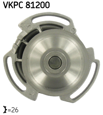 SKF Vandens siurblys, variklio aušinimas VKPC 81200