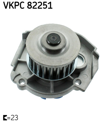 SKF Pompa wody, chłodzenie silnika VKPC 82251
