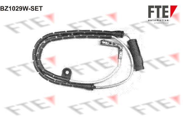 FTE Hoiatuskontakt, piduriklotsi kulumine BZ1029W-SET
