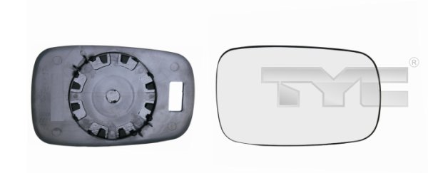 TYC Peegliklaas,Välispeegel 328-0102-1
