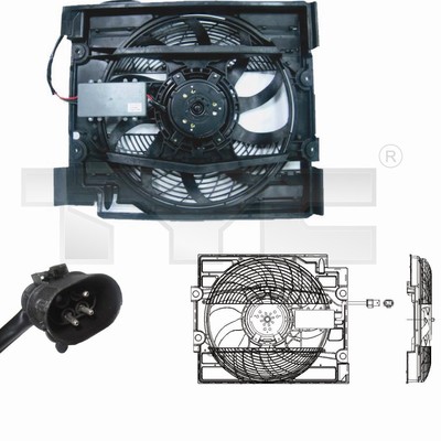 TYC Ventilaator,mootorijahutus 803-0008