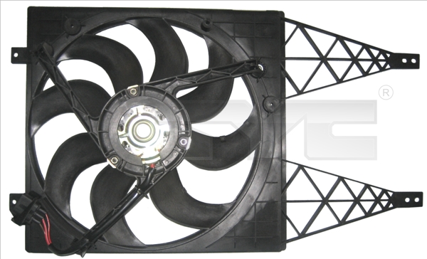 TYC Ventilaator,mootorijahutus 837-0044