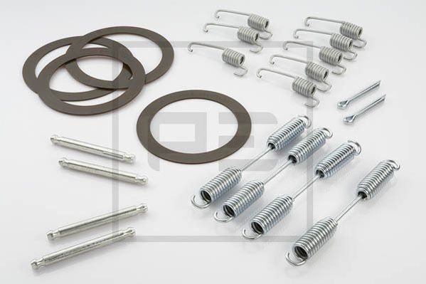 PE Automotive Sprężyna, hamulcowy klocek cierny 046.383-00A