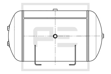 PE Automotive Õhuanum,suruõhusüsteem 076.515-80A