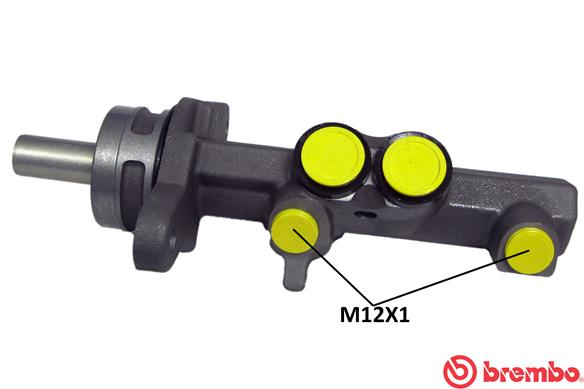 BREMBO pagrindinis cilindras, stabdžiai M 85 064