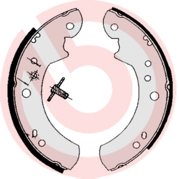 BREMBO Bromsbackar, sats S 24 512