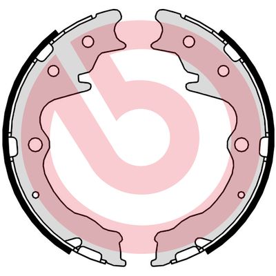 BREMBO Jarrukenkäsarja, seisontajarru S 49 526