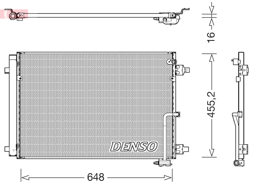 DENSO Lauhdutin, ilmastointilaite DCN02045