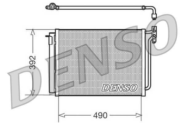 DENSO Kondensaator,kliimaseade DCN05009