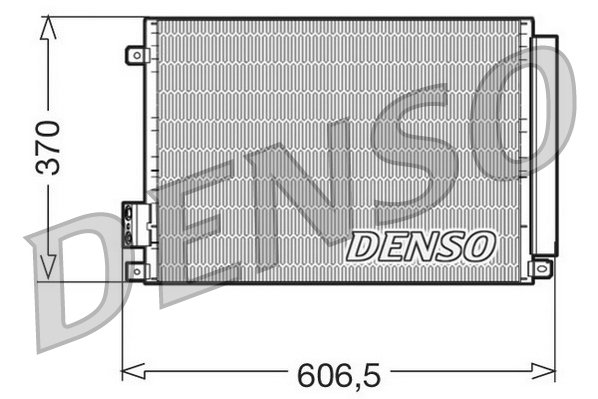 DENSO Lauhdutin, ilmastointilaite DCN09045