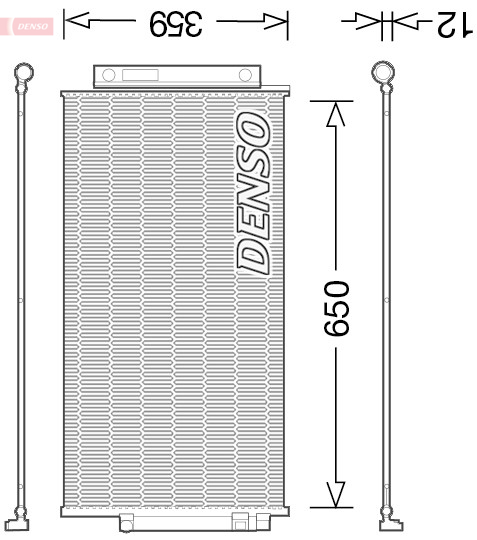 DENSO Lauhdutin, ilmastointilaite DCN09047