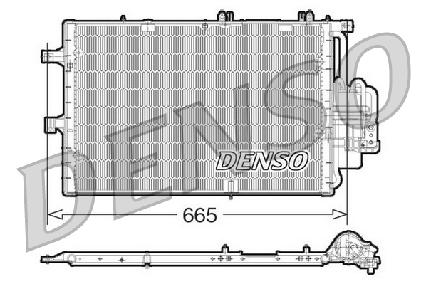 DENSO Lauhdutin, ilmastointilaite DCN20017