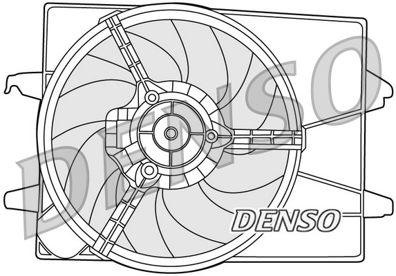 DENSO Tuuletin, moottorin jäähdytys DER10003