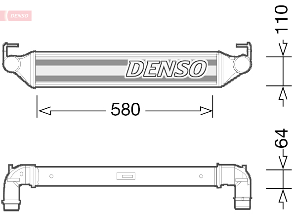 DENSO Välijäähdytin DIT06001