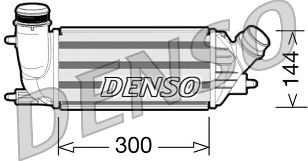 DENSO Välijäähdytin DIT07001