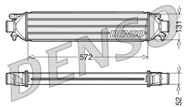 DENSO Välijäähdytin DIT09107