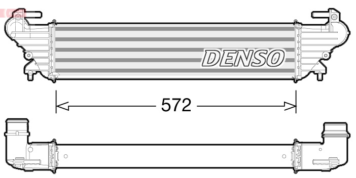 DENSO Välijäähdytin DIT09114