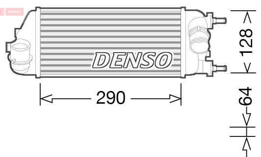 DENSO Välijäähdytin DIT09115