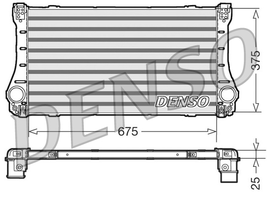 DENSO Välijäähdytin DIT50005