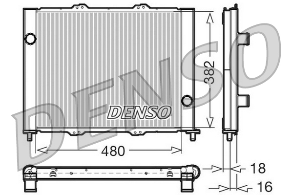 DENSO Kylmodul DRM23099