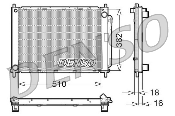 DENSO Kylmodul DRM23100