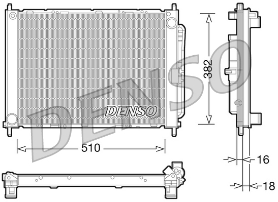 DENSO Kylmodul DRM23101
