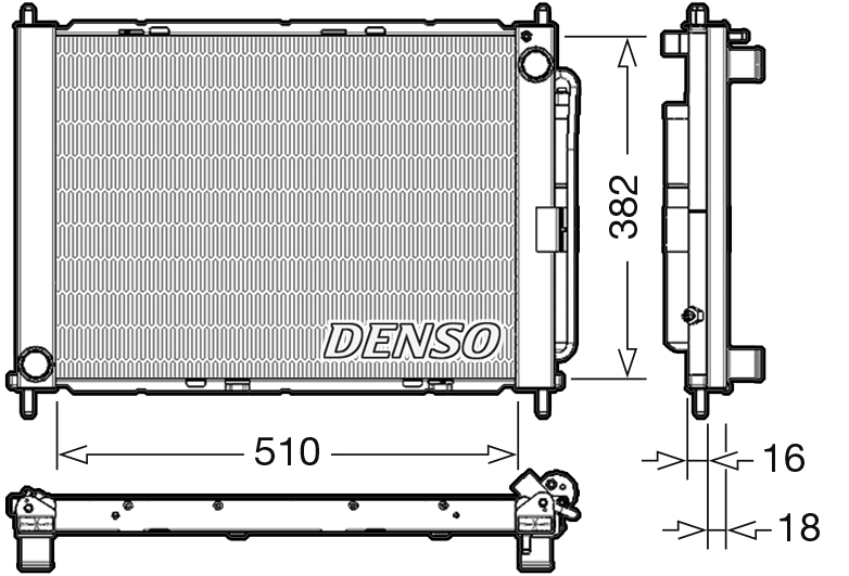 DENSO Kylmodul DRM23104