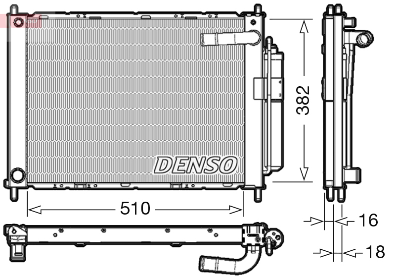 DENSO Kylmodul DRM46101