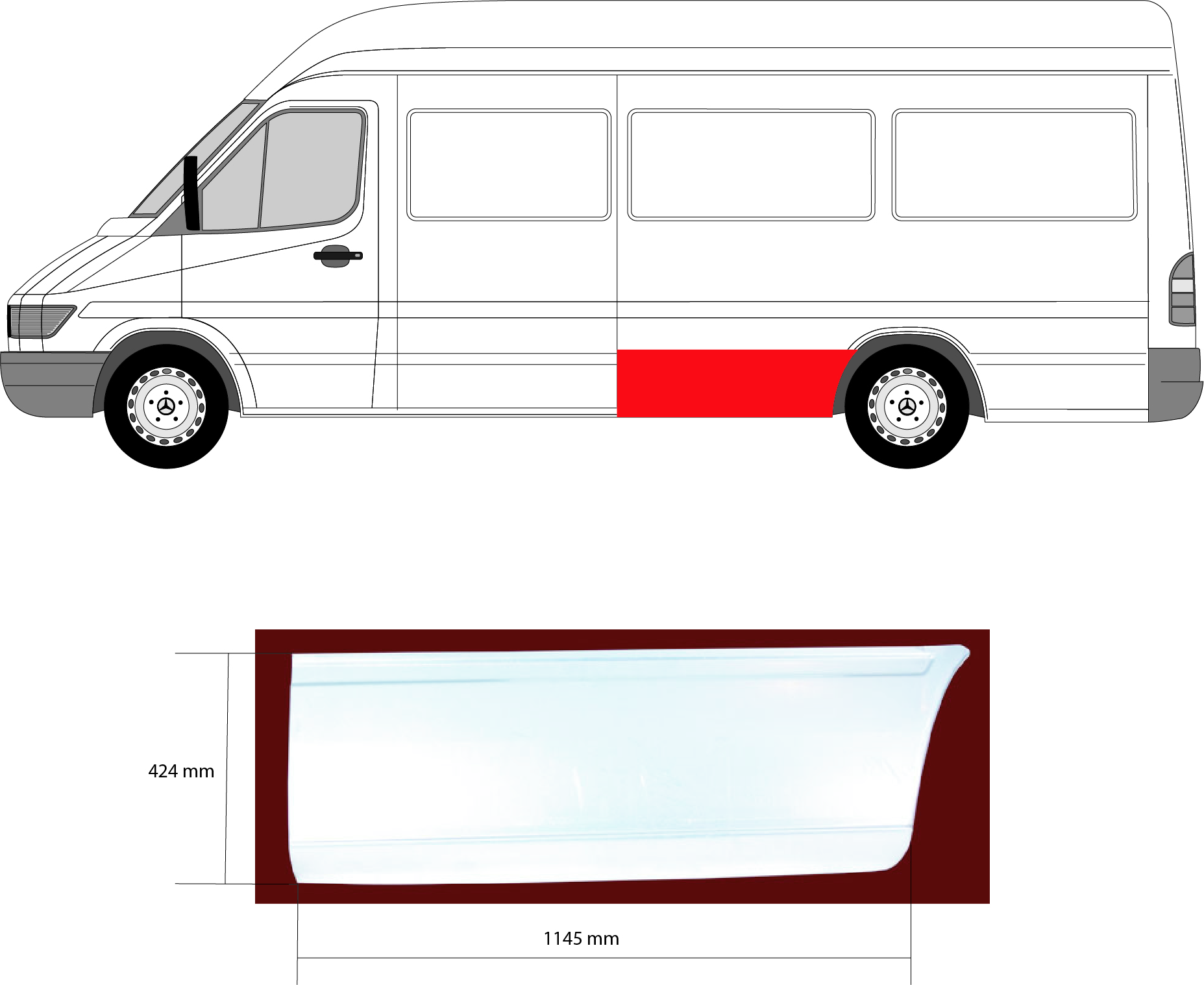 KLOKKERHOLM šoninis skydas 3546566