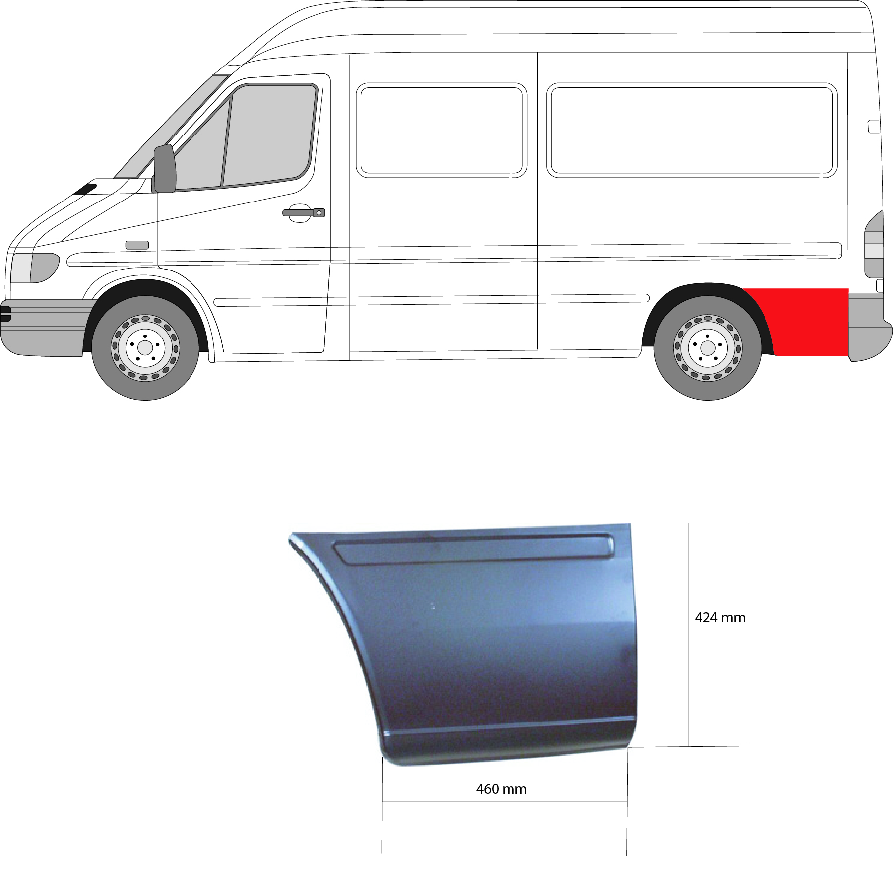 KLOKKERHOLM šoninis skydas 3546603