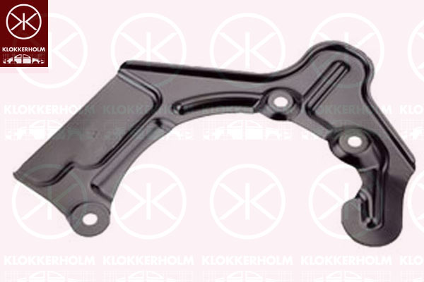 KLOKKERHOLM Panel rozbryzgiwujący, tarcza hamulcowa 9504378