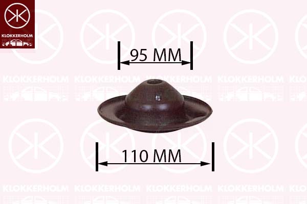 KLOKKERHOLM spyruoklės dangtelis 9521435