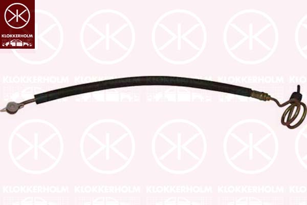 KLOKKERHOLM Hydrauliikkaletku, ohjaus 95393505