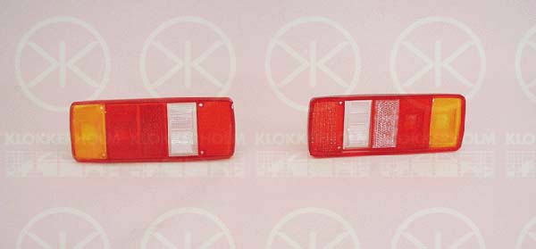 KLOKKERHOLM Szkło lampy, lampa tylna zespolona 95610753