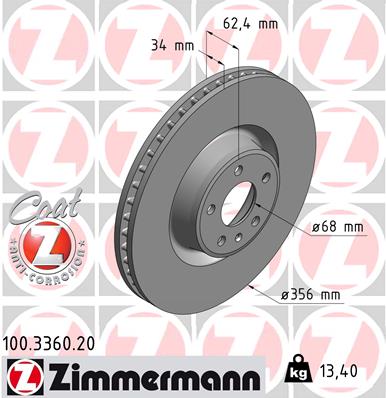 ZIMMERMANN Piduriketas 100.3360.20