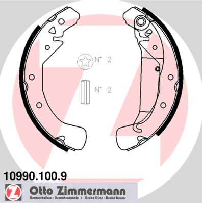 ZIMMERMANN Jarrukenkäsarja 10990.100.9