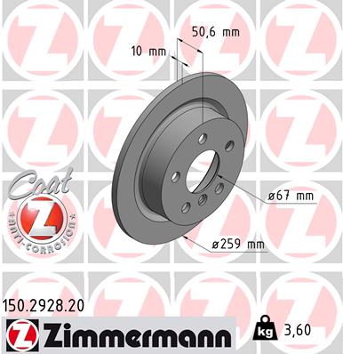 ZIMMERMANN Piduriketas 150.2928.20