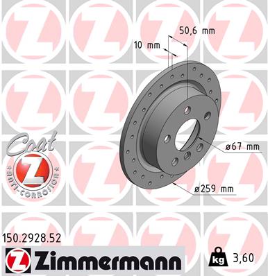 ZIMMERMANN Piduriketas 150.2928.52