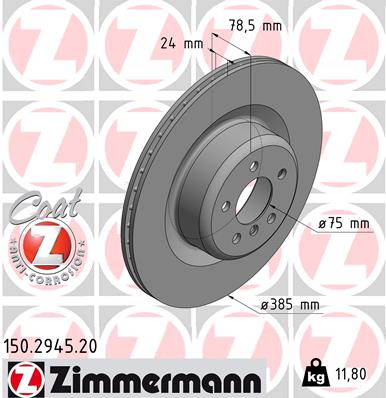 ZIMMERMANN Piduriketas 150.2945.20