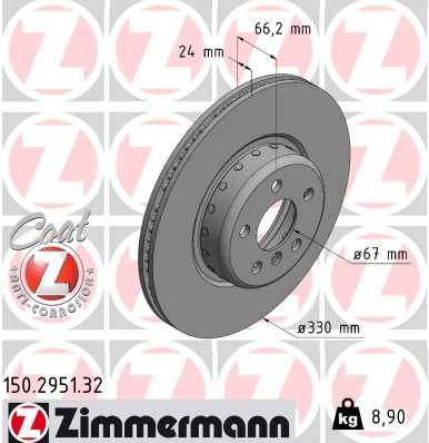 ZIMMERMANN Piduriketas 150.2951.32