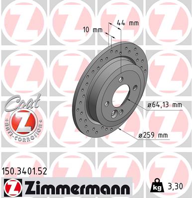 ZIMMERMANN Piduriketas 150.3401.52