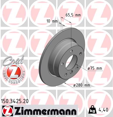 ZIMMERMANN Piduriketas 150.3425.20
