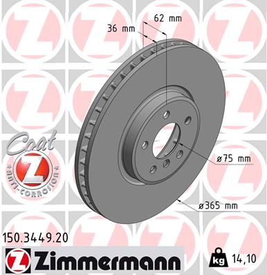 ZIMMERMANN Piduriketas 150.3449.20