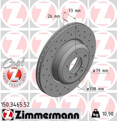 ZIMMERMANN Piduriketas 150.3465.52