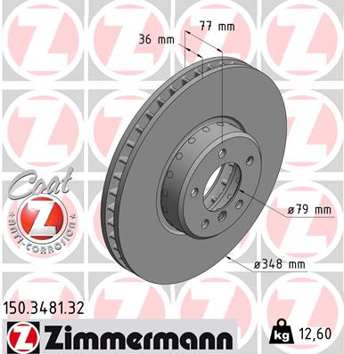 ZIMMERMANN Piduriketas 150.3481.32