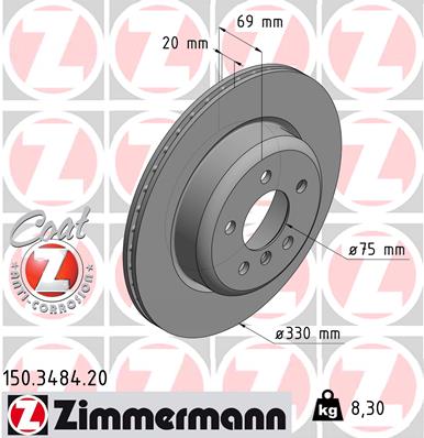 ZIMMERMANN Piduriketas 150.3484.20
