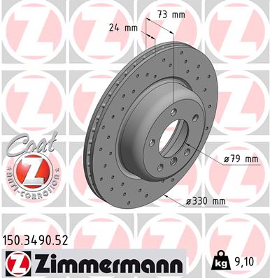 ZIMMERMANN Piduriketas 150.3490.52