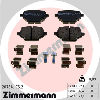 ZIMMERMANN Jarrupala, levyjarru 20764.175.2